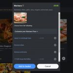 Digital Menus and Self Ordering