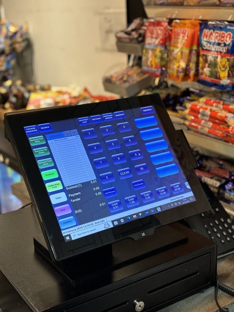 Cashless EPOS